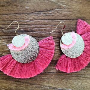 BouclEs Pompons dorÉes