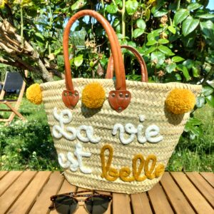 Panier "La vie est belle"