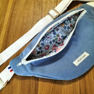 Sac Banane Velours Personnalisé