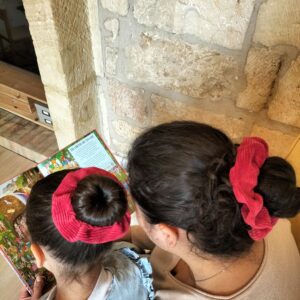 Duo de chouchous MEre & Fille en velours côtelÉ